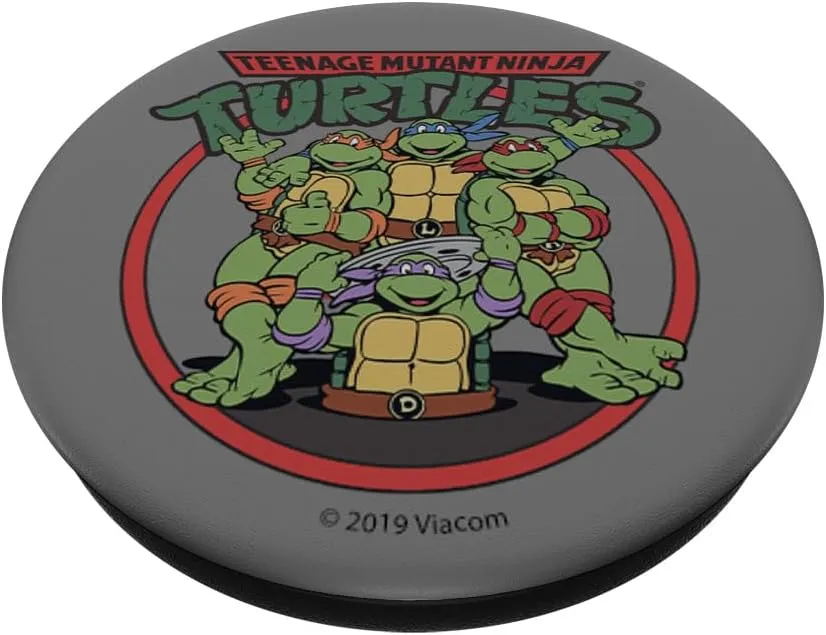 Teenage Mutant Ninja Turtles Classic Sewer Circle Logo PopSockets Standard PopGrip