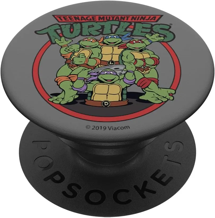 Teenage Mutant Ninja Turtles Classic Sewer Circle Logo PopSockets Standard PopGrip