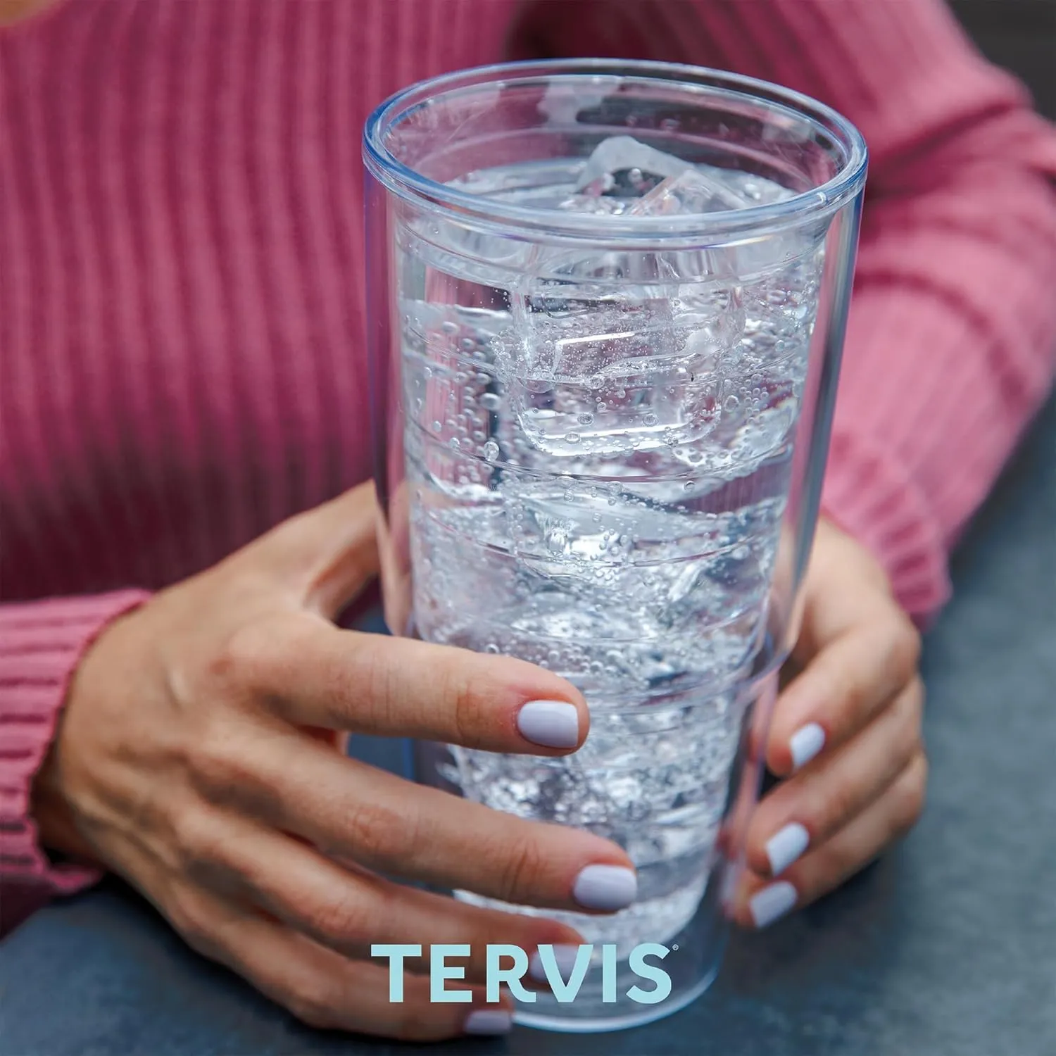 Tervis Coca-Cola - Diet Coke Insulated Tumbler with Emblem and Black Lid, 24oz, Clear