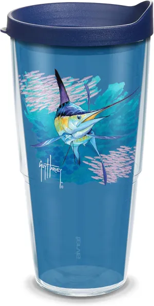 Tervis Guy Harvey Offshore Haul Marlin Insulated Tumbler 24oz Clear