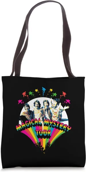The Beatles - Magical Mystery Tour with Group Members Tote Bag
