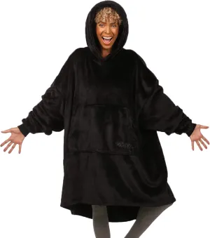 THE COMFY Dream | Lightweight Microfiber Fleece Wearable Blanket, Oversized Design with Hood from Shark Tank, Soft Oversized Pocket Blanket, Warm and Cozy Gifts