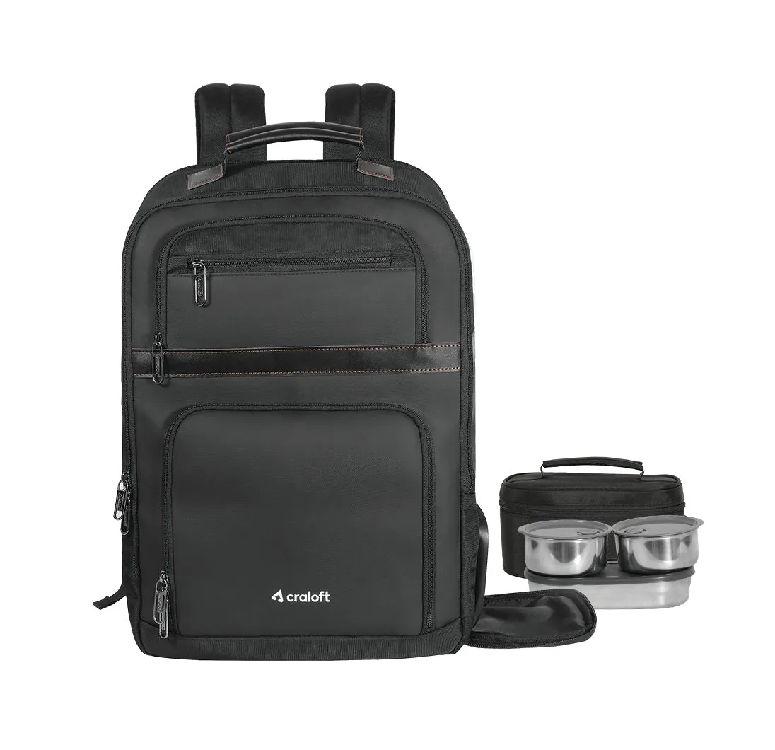 The Corporate Backpack Pro – 21L Laptop Bag for 15.6-16 Inch | Lunch Bag & USB-C Port