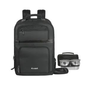 The Corporate Backpack Pro – 21L Laptop Bag for 15.6-16 Inch | Lunch Bag & USB-C Port