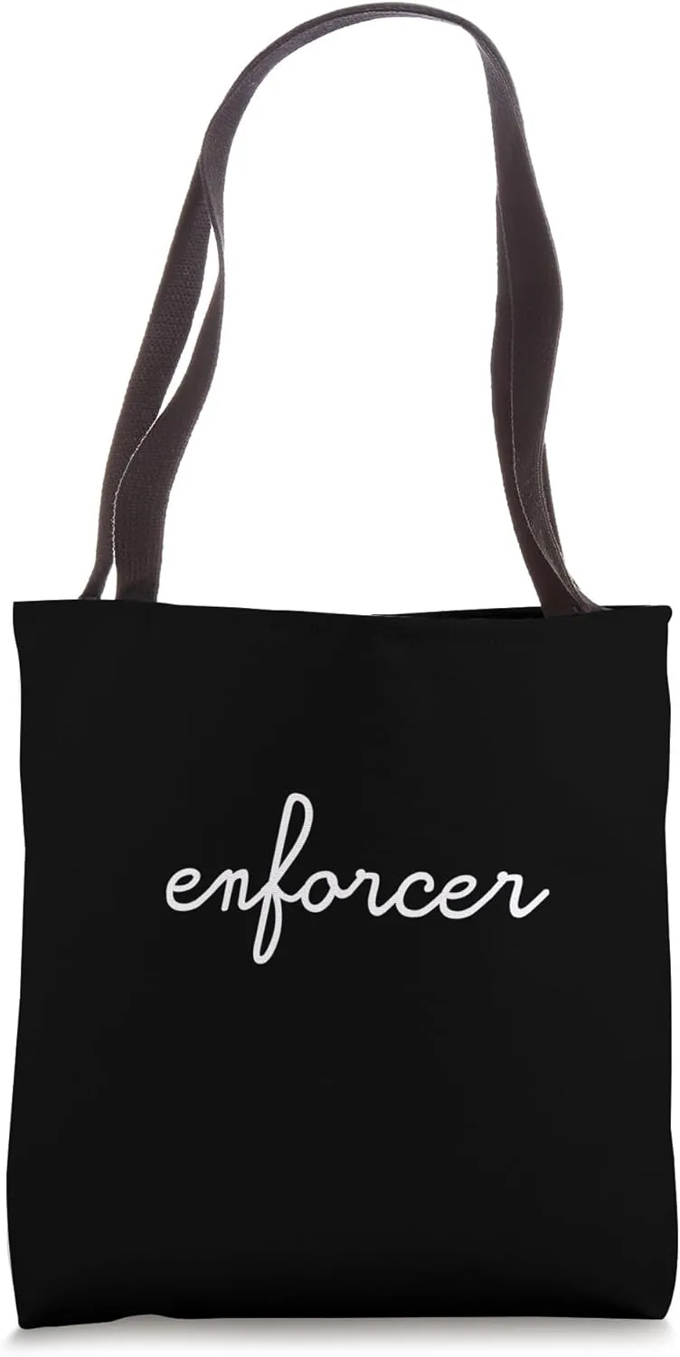 The Enforcer Tote Bag