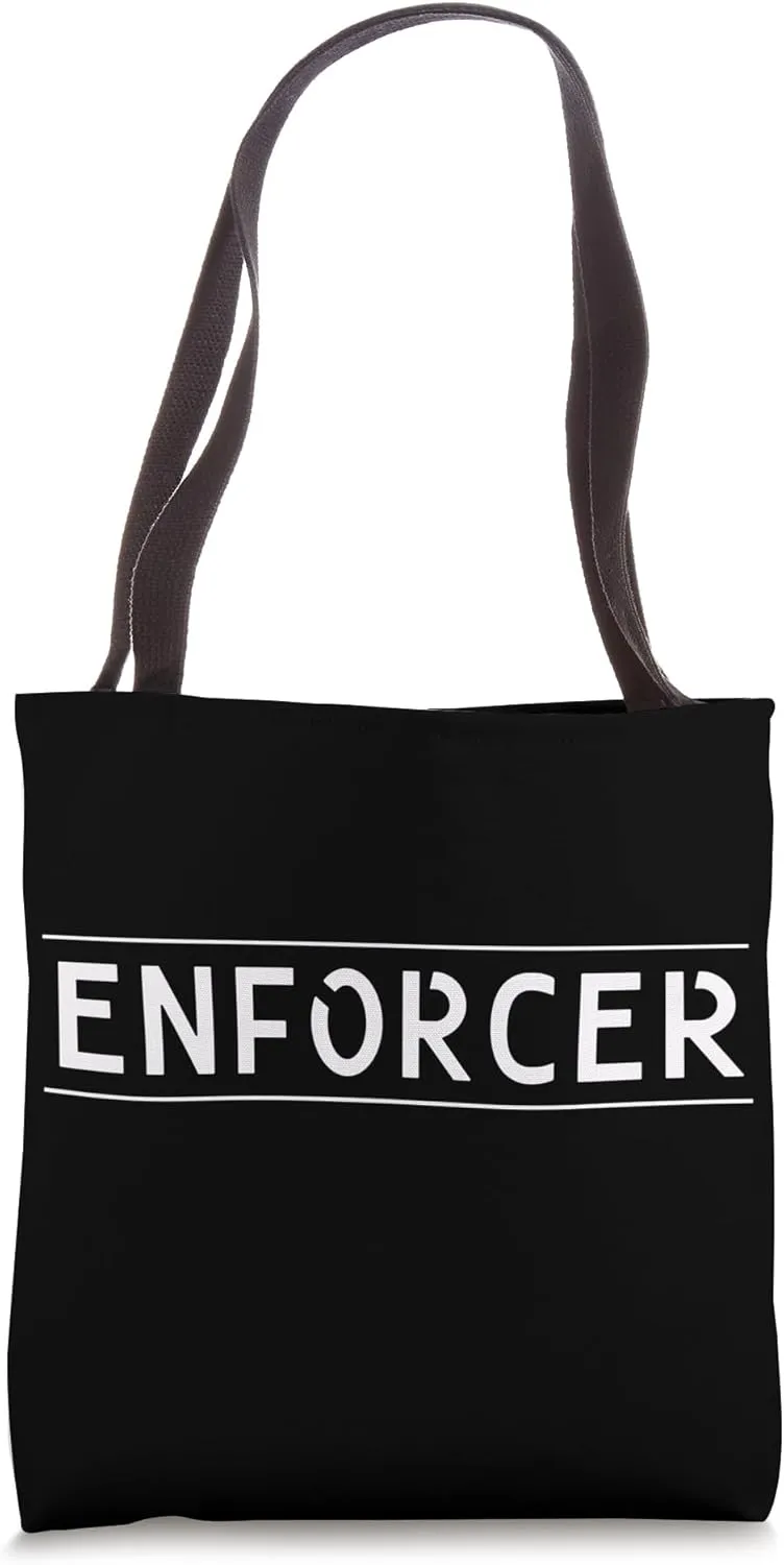 The Enforcer Tote Bag