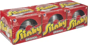 The Original Slinky Brand Metal Slinky 3 Pack , Package may vary