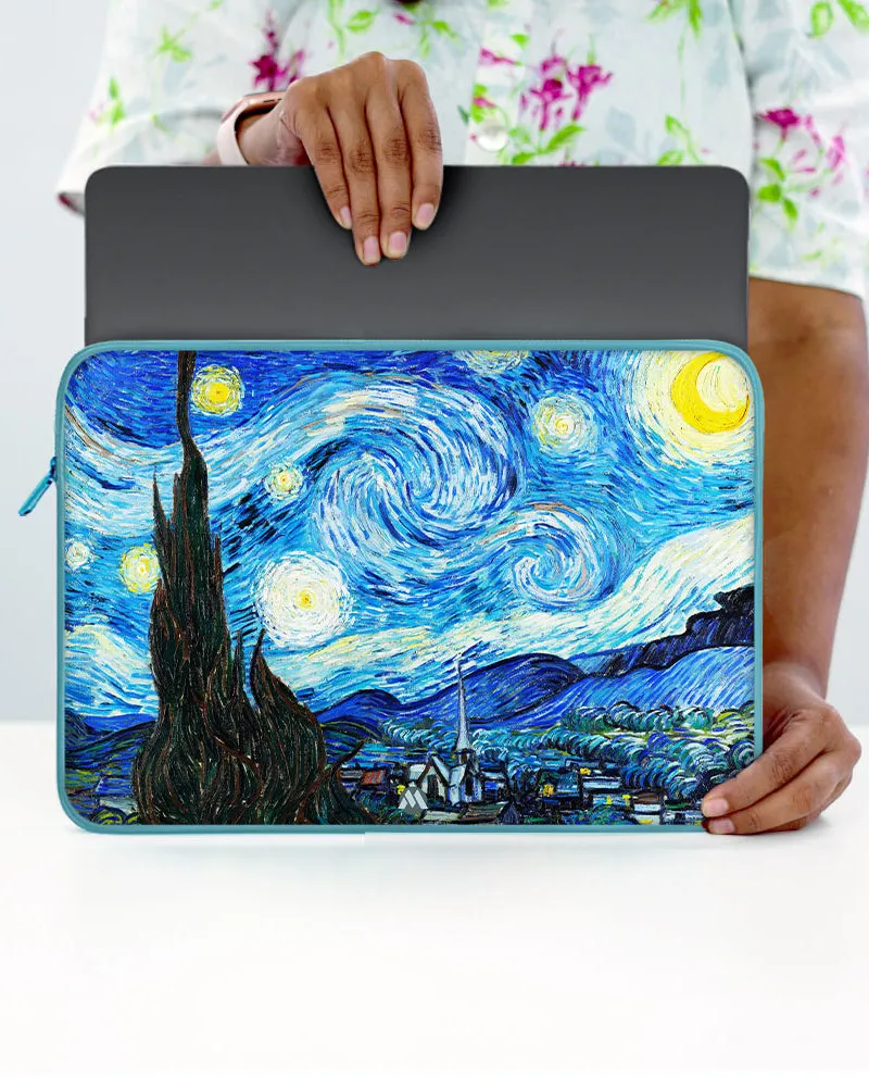 The Starry Night [Van Gogh] MacBook / Laptop-Sleeve