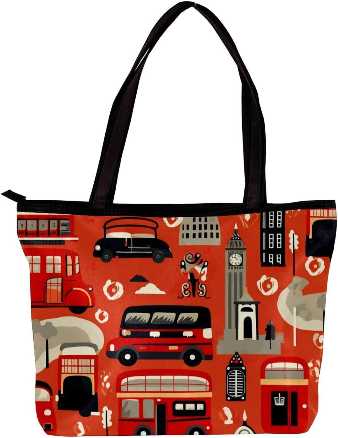 The Tote Bag For Women,Purses For Women,Handbags For Women,British Travel Architecture Handbags