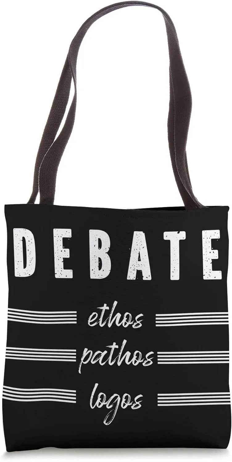 Topicality College Debaters Speech High School Debate Team Tote Bag