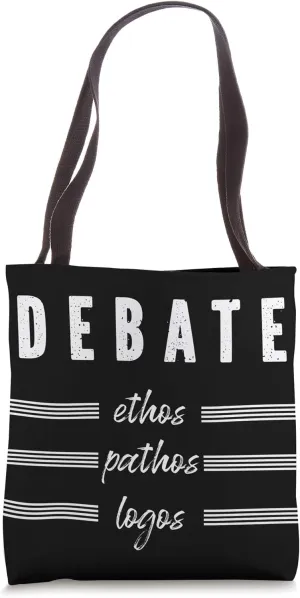 Topicality College Debaters Speech High School Debate Team Tote Bag