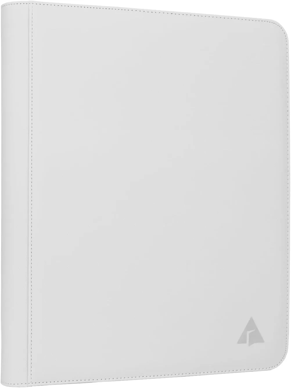 Toploader Binder, Holds 432 Top Loaders, 9 Pockets Top Loader Binder with Sleeves for Cards in 3'' x 4'' Toploaders -White