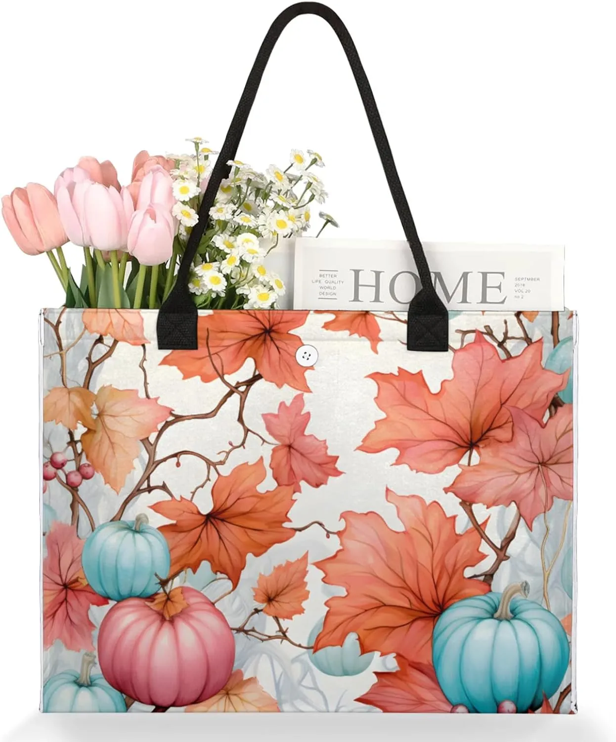 Tote Bag for Women Reusable Canvas Shoulder Bag