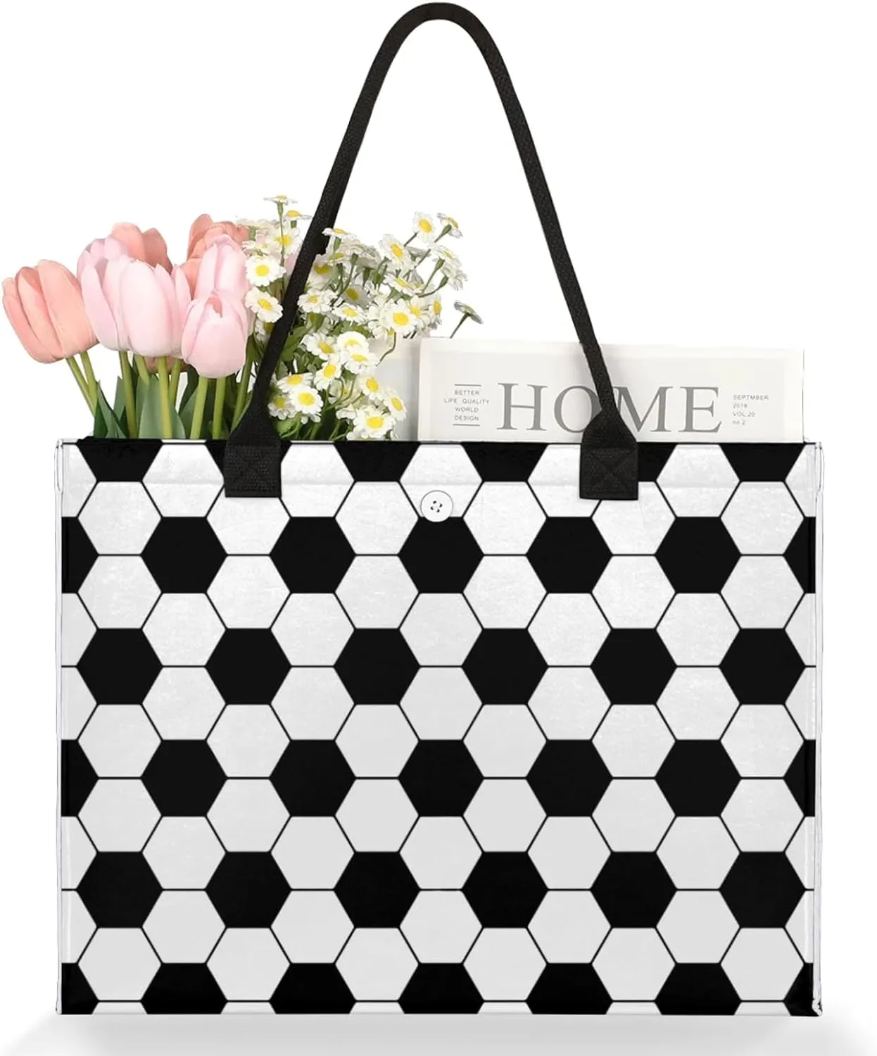 Tote Bag for Women Reusable Canvas Shoulder Bag