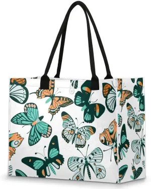 Tote Bag for Women Reusable Canvas Shoulder Bag