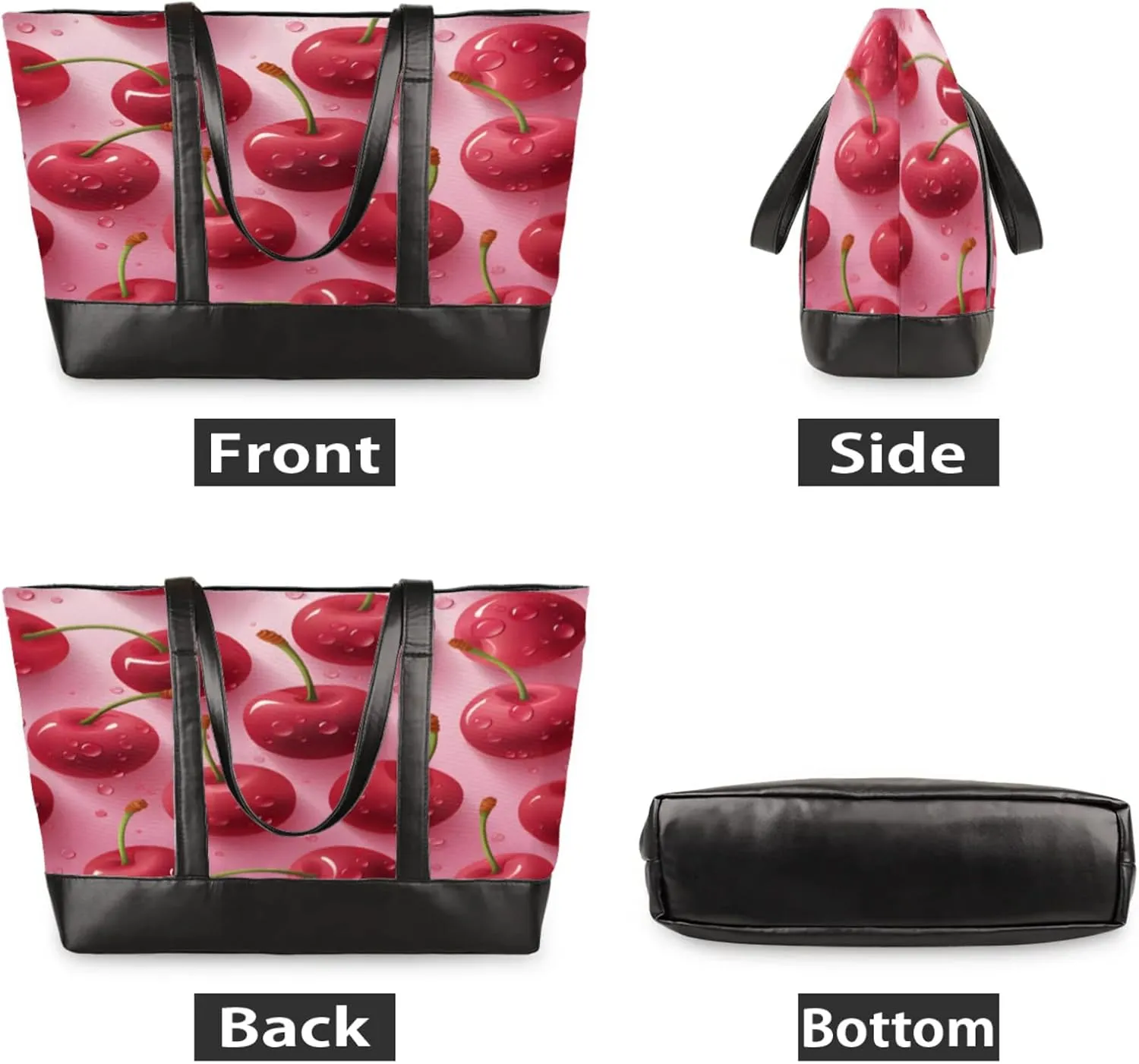 Tote Bag for Women with Zipper, Laptop Tote Bags Laptop Sleeve Case Shoulder Bag Messenger Bags