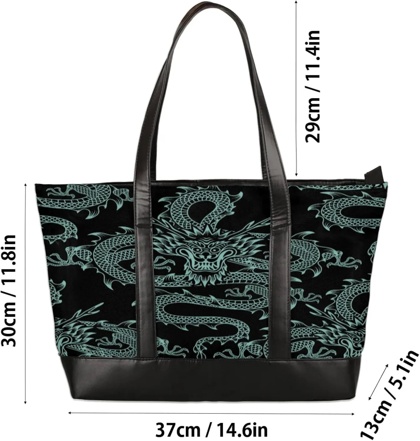Tote Bag for Women with Zipper, Laptop Tote Bags Laptop Sleeve Case Shoulder Bag Messenger Bags