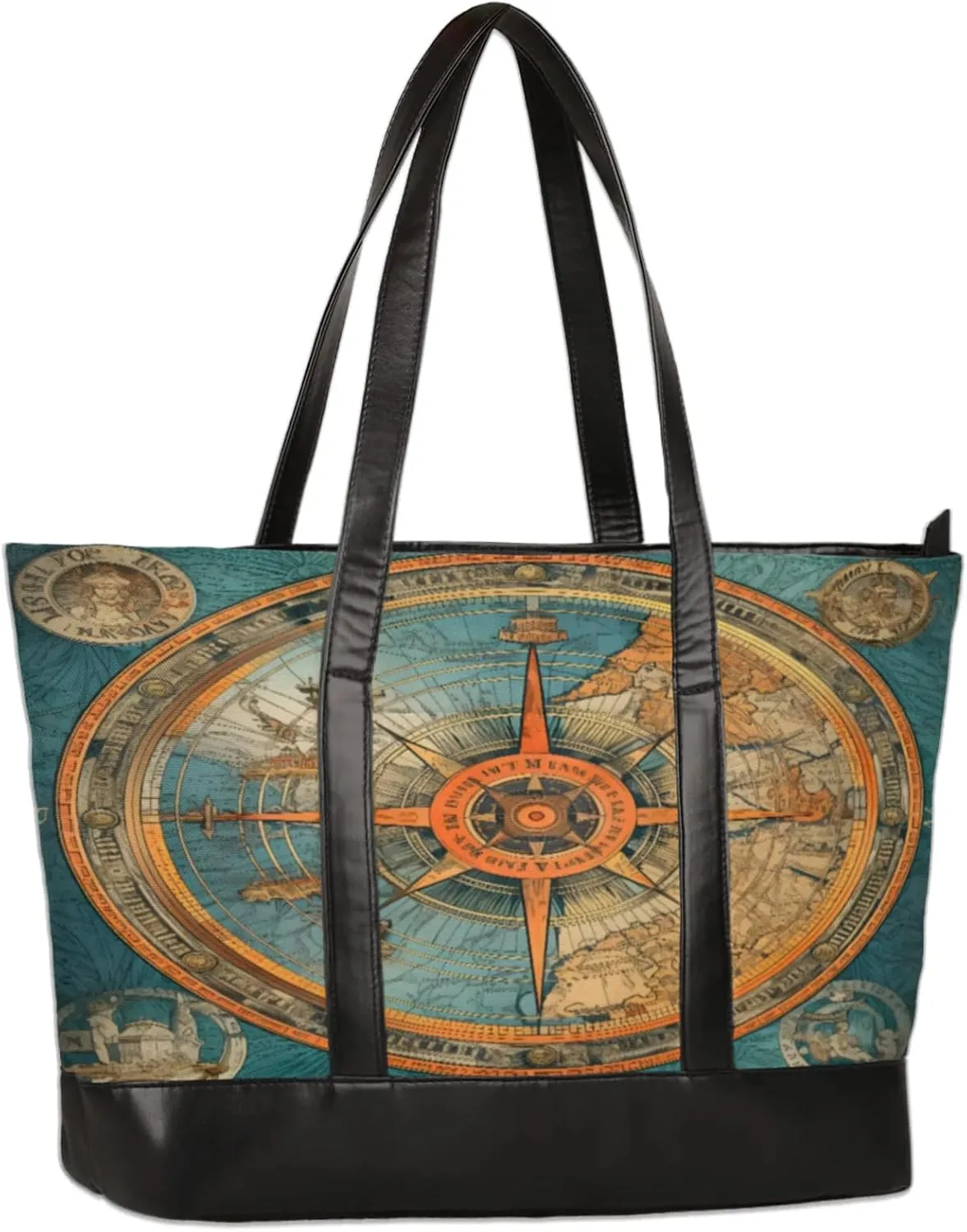 Tote Bag for Women with Zipper, Laptop Tote Bags Laptop Sleeve Case Shoulder Bag Messenger Bags