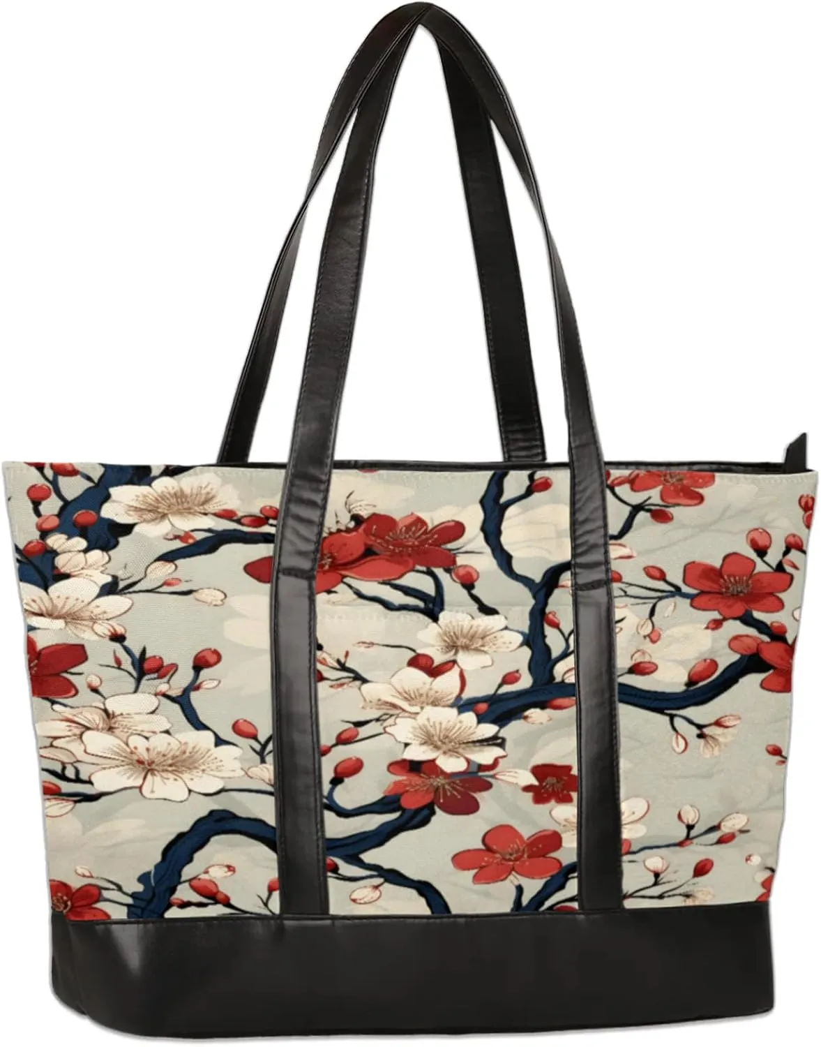 Tote Bag for Women with Zipper, Laptop Tote Bags Laptop Sleeve Case Shoulder Bag Messenger Bags