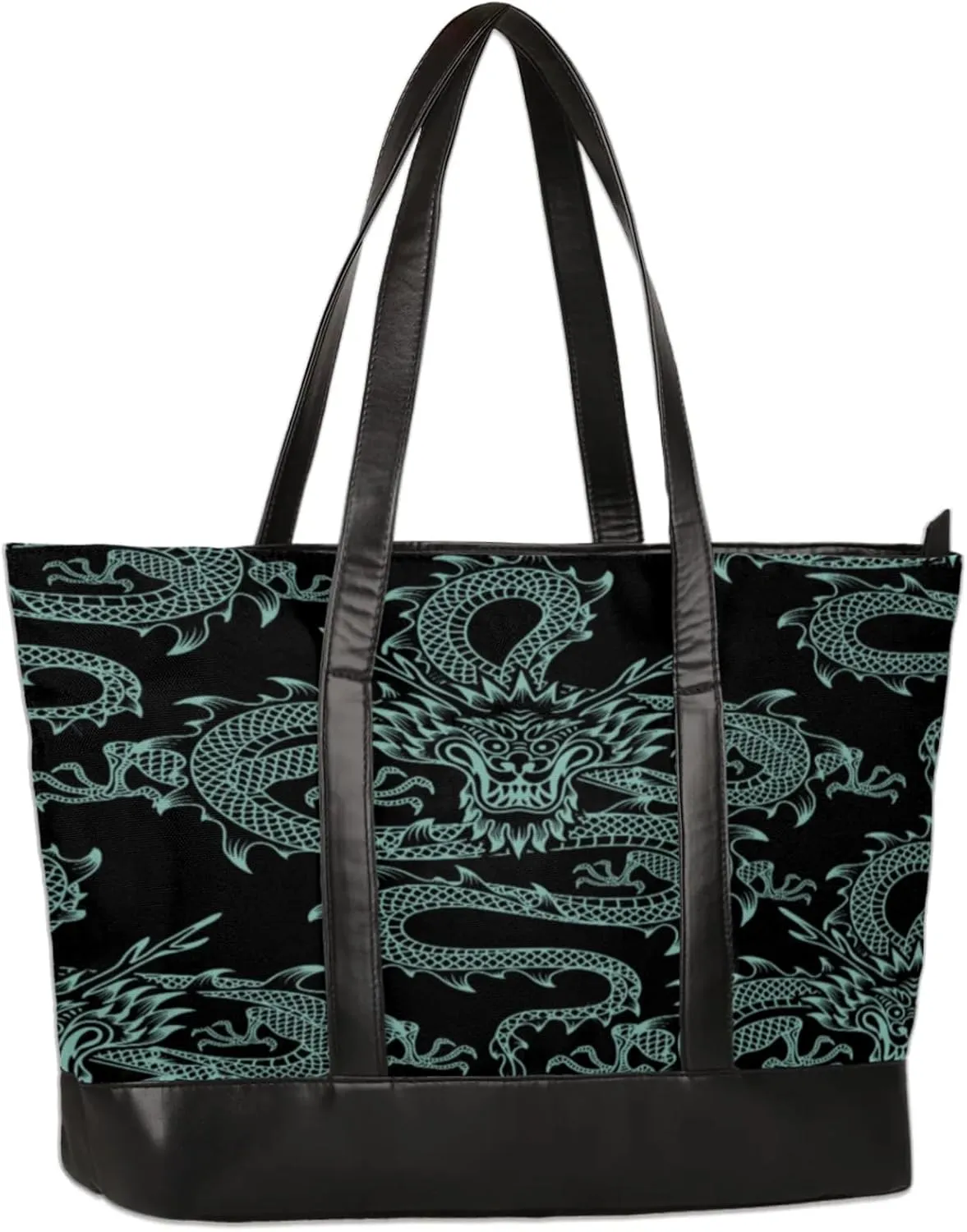 Tote Bag for Women with Zipper, Laptop Tote Bags Laptop Sleeve Case Shoulder Bag Messenger Bags
