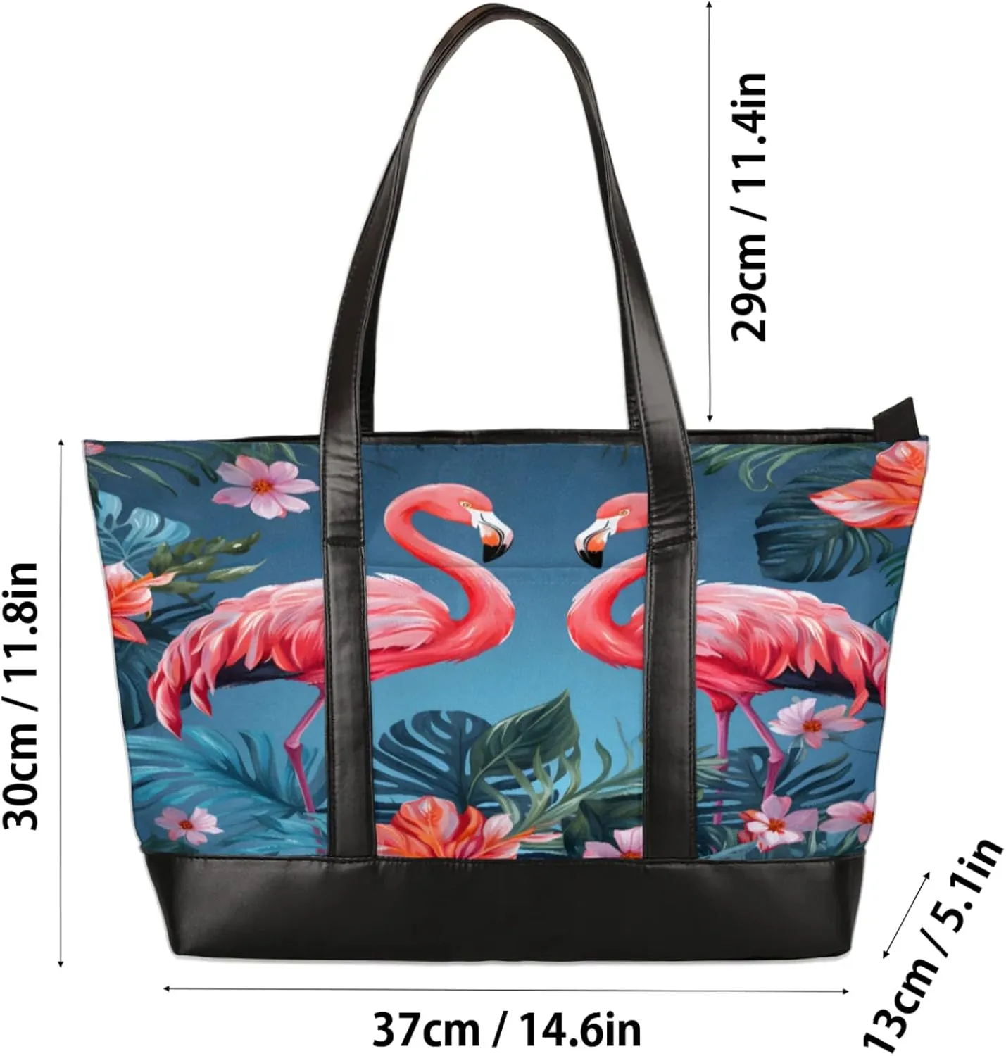 Tote Bag for Women with Zipper, Laptop Tote Bags Laptop Sleeve Case Shoulder Bag Messenger Bags