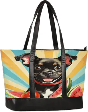 Tote Bag for Women with Zipper, Laptop Tote Bags Laptop Sleeve Case Shoulder Bag Messenger Bags