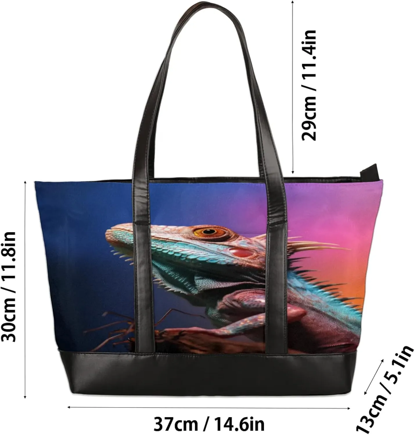 Tote Bag for Women with Zipper, Laptop Tote Bags Laptop Sleeve Case Shoulder Bag Messenger Bags