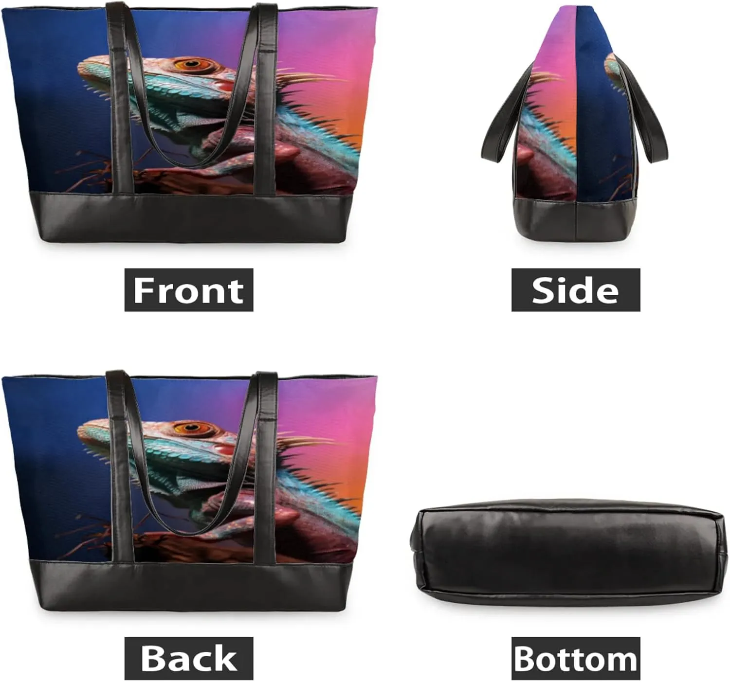 Tote Bag for Women with Zipper, Laptop Tote Bags Laptop Sleeve Case Shoulder Bag Messenger Bags