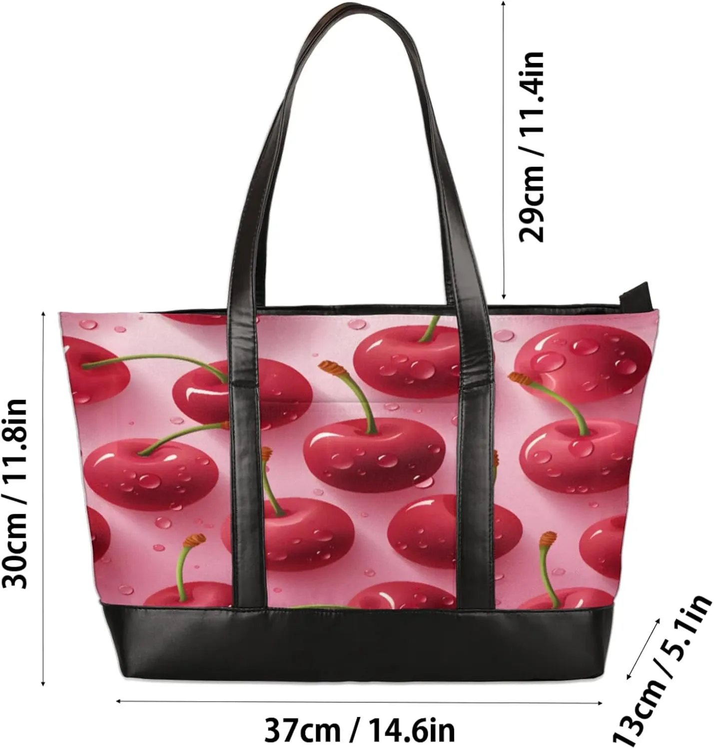 Tote Bag for Women with Zipper, Laptop Tote Bags Laptop Sleeve Case Shoulder Bag Messenger Bags