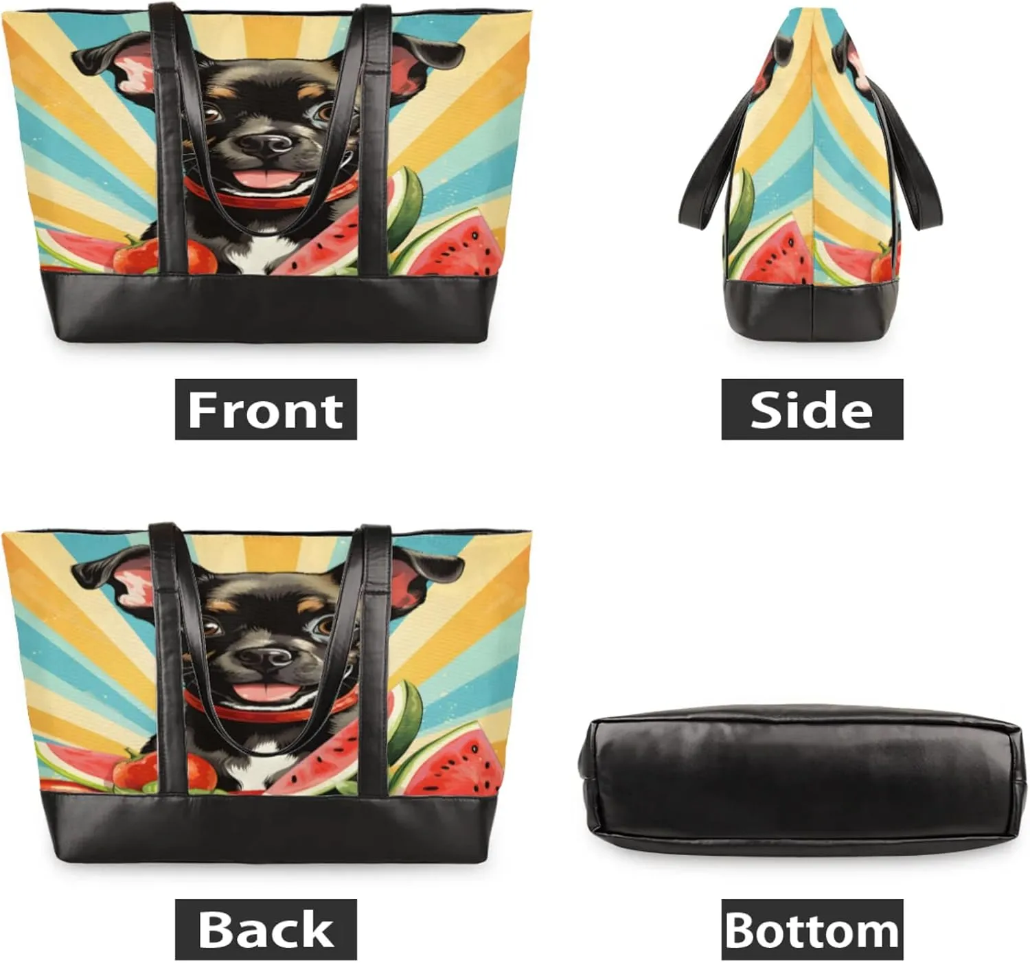 Tote Bag for Women with Zipper, Laptop Tote Bags Laptop Sleeve Case Shoulder Bag Messenger Bags