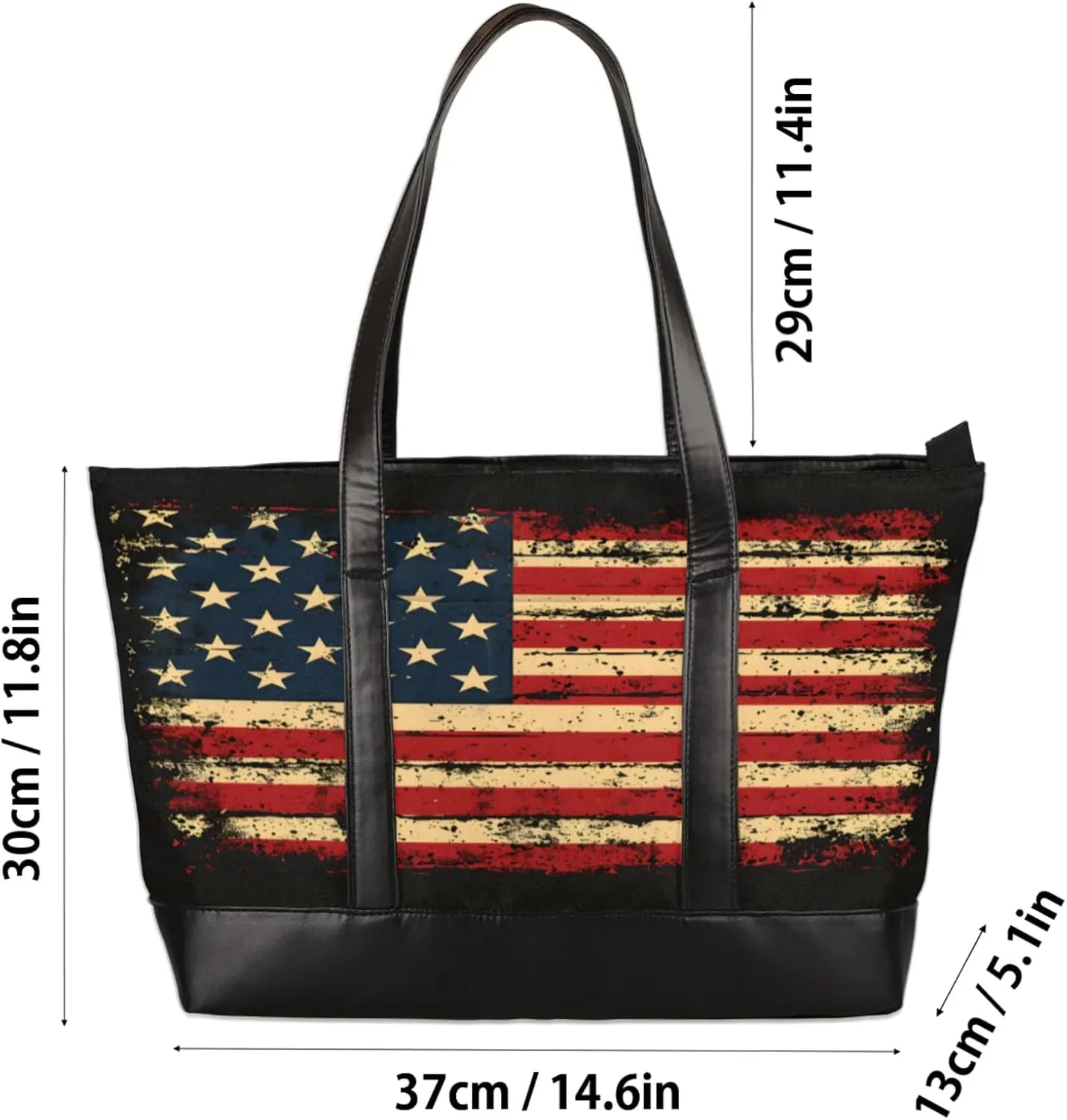 Tote Bag for Women with Zipper, Laptop Tote Bags Laptop Sleeve Case Shoulder Bag