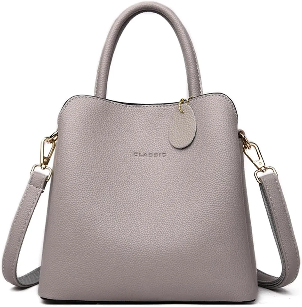 Tote Bag With Zipper,Large Purses for Women Shoulder Bag,Top Handle Satchel Handbag for Travel Work ZW-1076