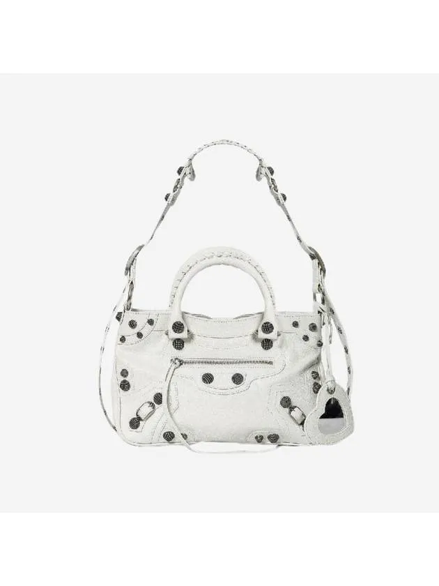 Tote Balenciaga Neo XS White Multi-functional Cagole Bag Best-reviewed