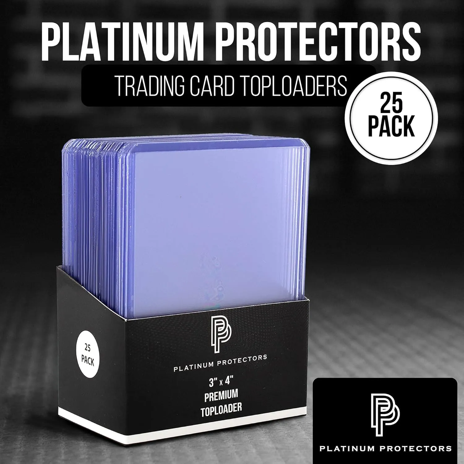 Trading Card Sleeves, Toploader Card Protectors for Pokemon, Football, Baseball Sports Cards – Clear Plastic Top Loader Sleeves for Trading Cards, Collectible Cards (200-Count)