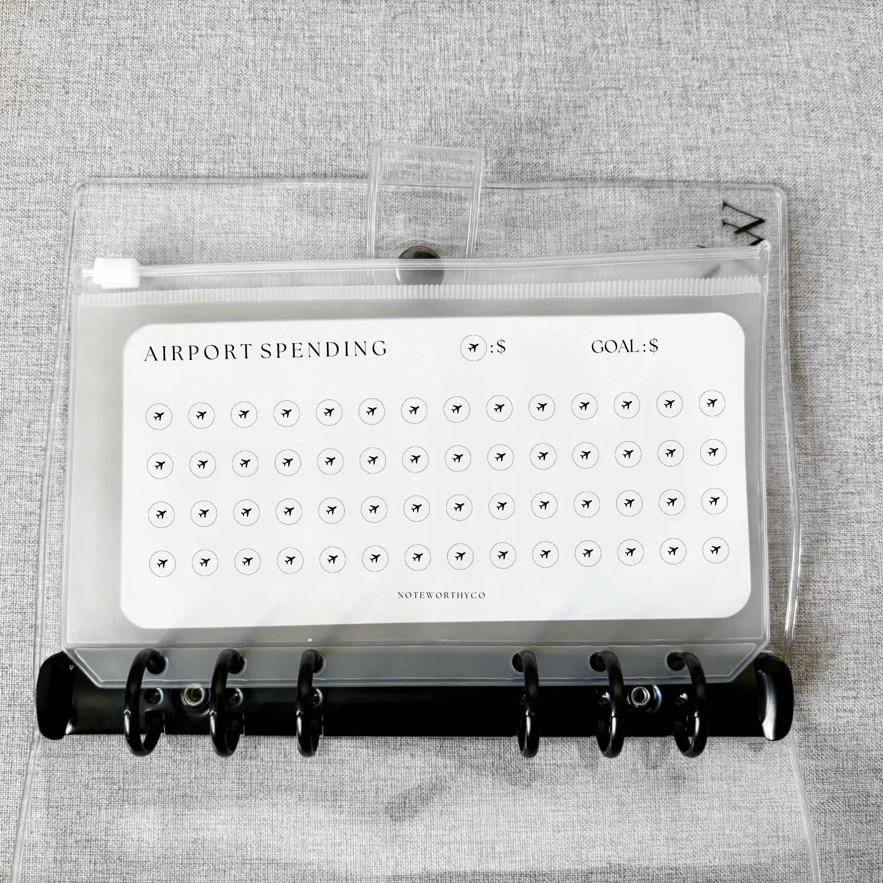 Travel Savings - Cash Trackers