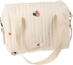 Traveling Container Newborn on for Dad and Diaper Wipes Carry Squirrel The Storage Cotton Day Medium Back Tote Outdoor Handbag Mom Portable Bag South Travel