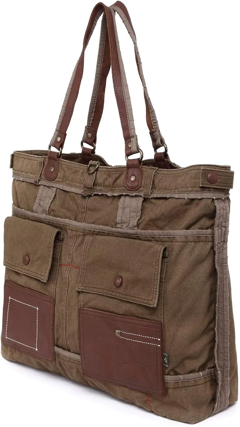 TSD Brand Lake Toya Canvas Tote Bag
