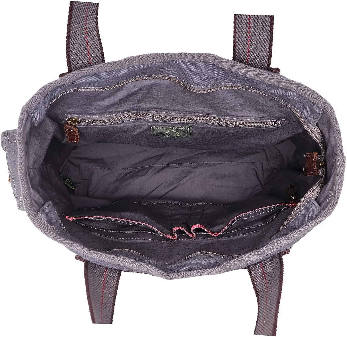 TSD Brand Oak Hill Utility Canvas Tote Bag