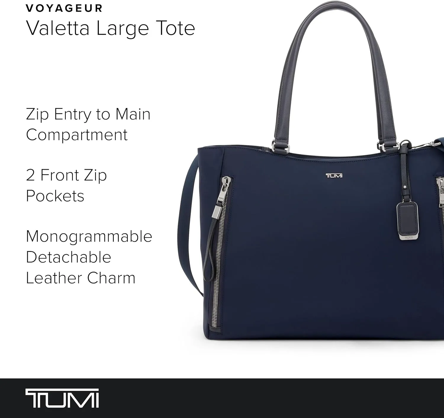 TUMI - Voyageur Valetta Tote - Women's Modern Carryall Bag, Lightweight, Functional Purse for Everyday, Business or Travel