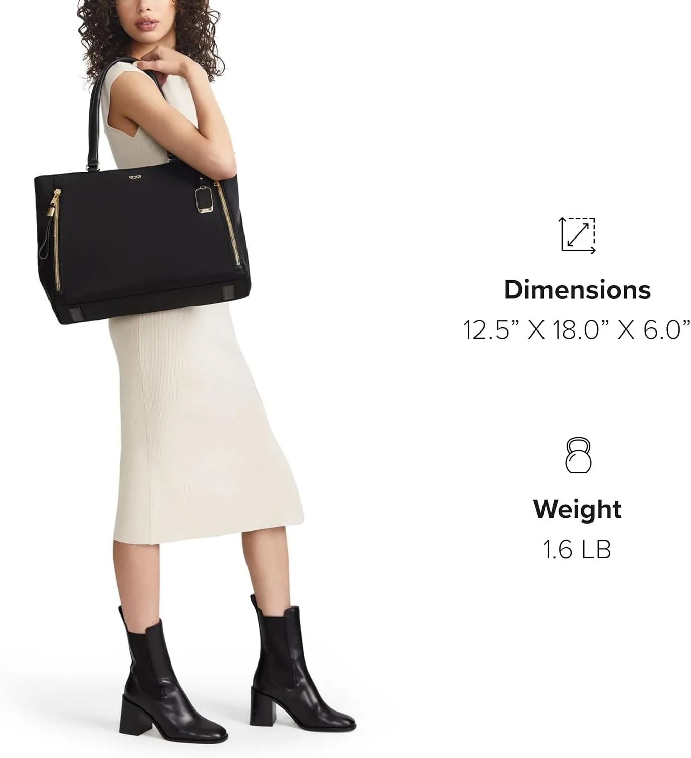TUMI - Voyageur Valetta Tote - Women's Modern Carryall Bag, Lightweight, Functional Purse for Everyday, Business or Travel