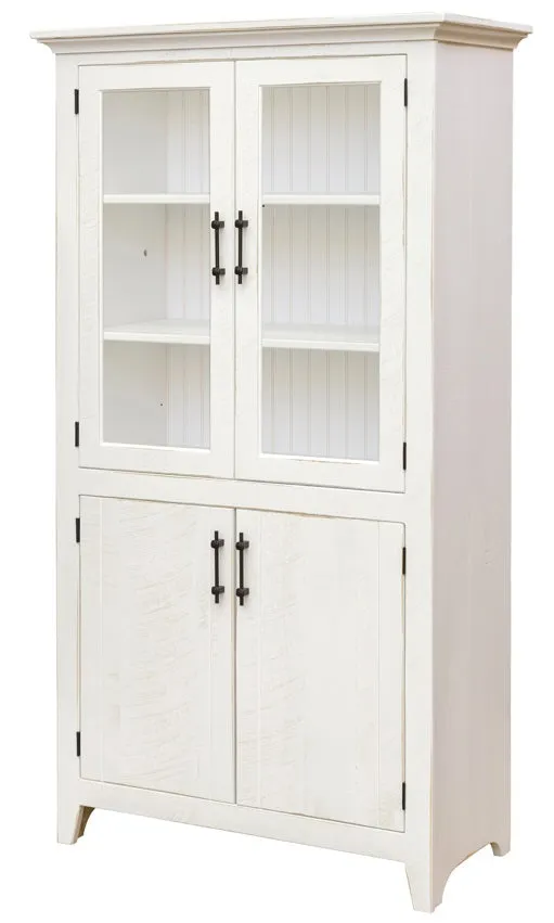 Tuttle - Amish 4-Door Pantry Cabinet