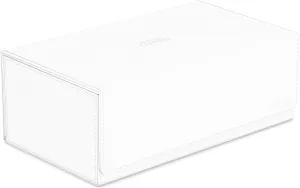 Ultimate Guard Arkhive 800 , Deck Case for 800 Double-Sleeved TCG Cards, White, Compatible with Boulders, Magnetic Closure & Microfiber Inner Lining