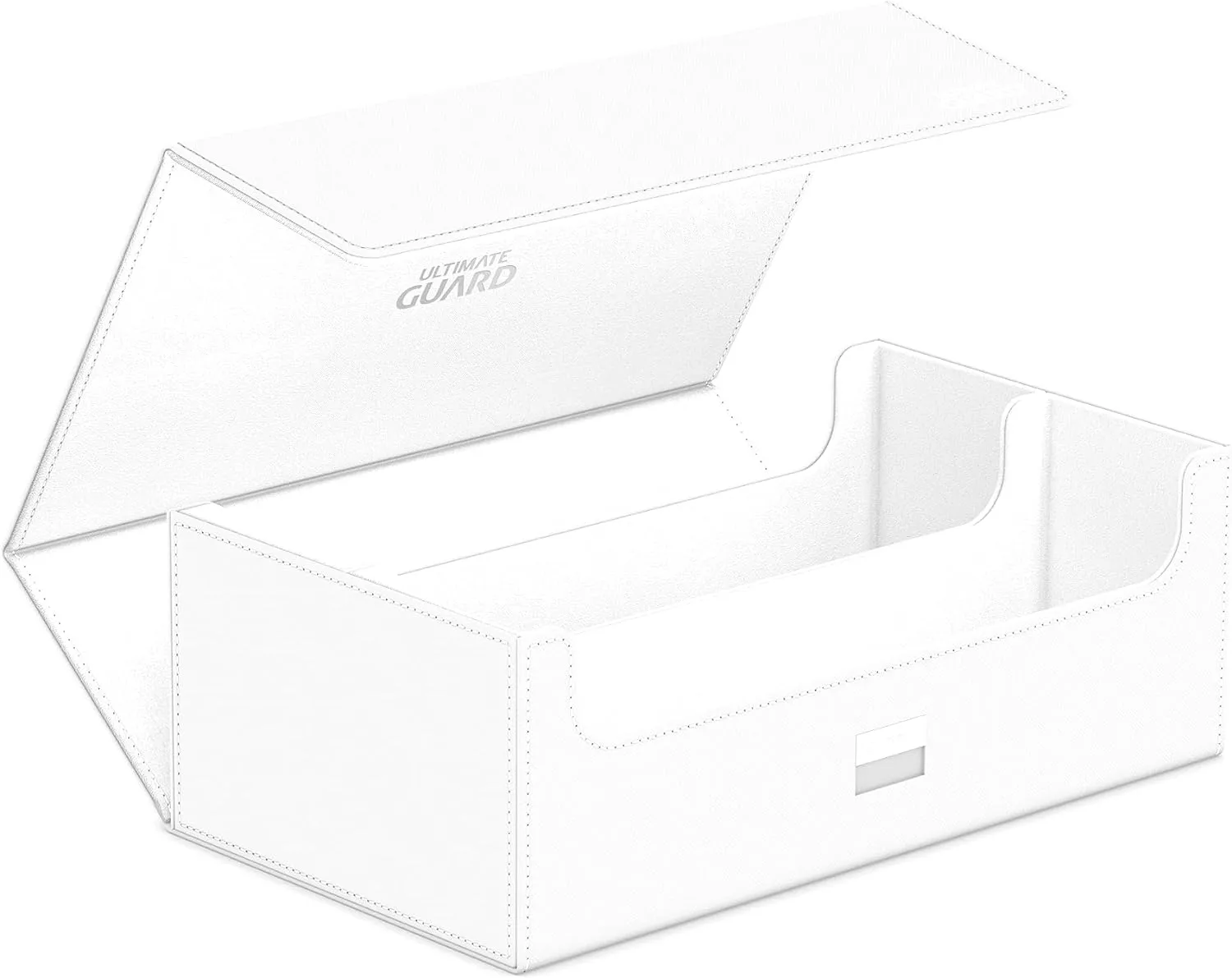 Ultimate Guard Arkhive 800 , Deck Case for 800 Double-Sleeved TCG Cards, White, Compatible with Boulders, Magnetic Closure & Microfiber Inner Lining