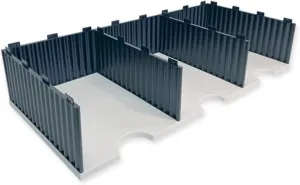 Ultimate Office TierDrop Riser Storage Base Lifts Your Sorter 5 Inches Off of The Work Surface for Easier Unobstructed Access to The Lower Compartments and Easy Access to Frequently Used Supplies