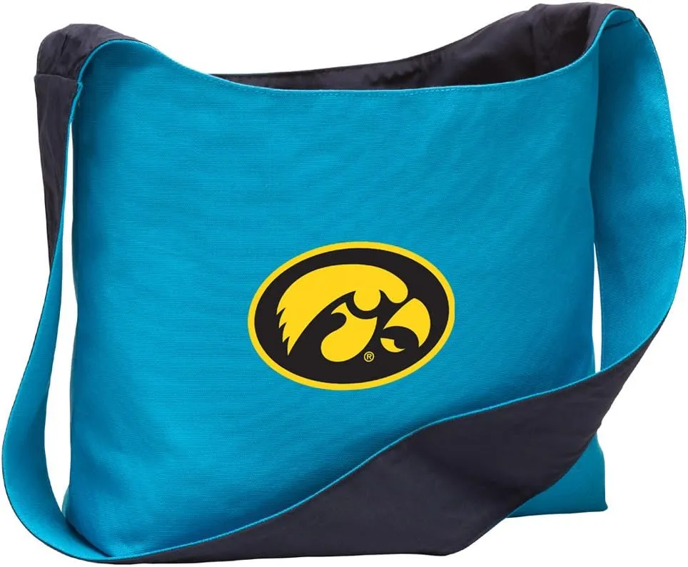 University of Iowa Shoulder Bag Iowa Hawkeyes Sling Totes