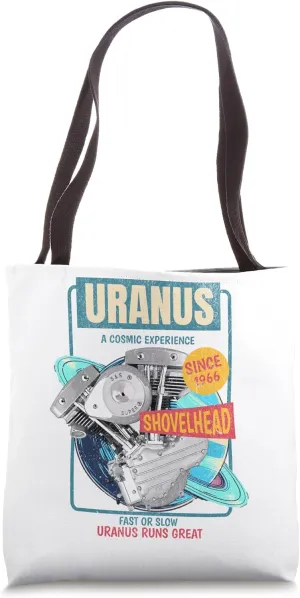 Uranus Brand HD Generator Shovelhead VTwin Fast or Slow Tote Bag