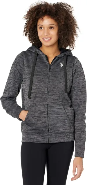 U.S. POLO ASSN. Space Dye Fleece Jacket