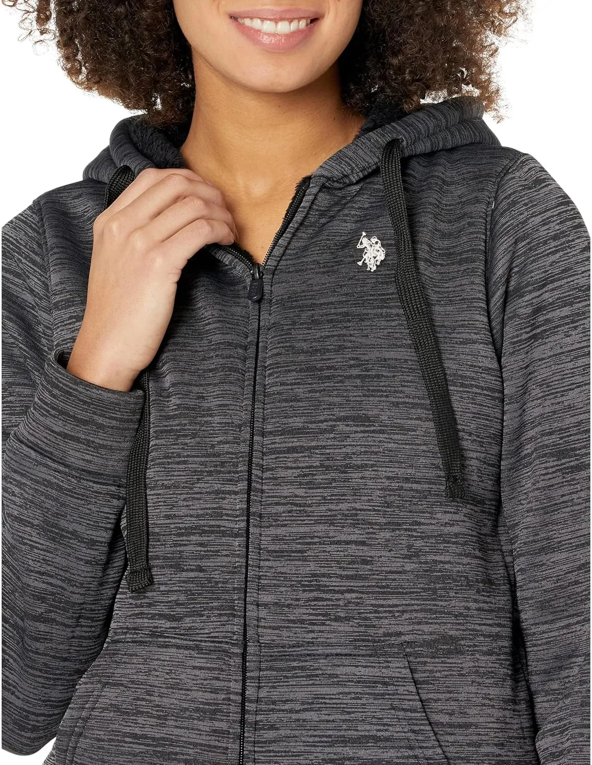 U.S. POLO ASSN. Space Dye Fleece Jacket