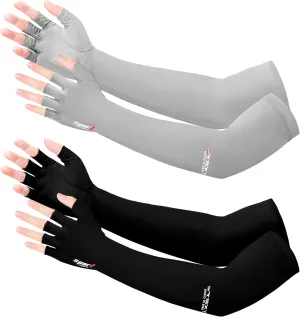 UV Protection Gloves - Non Slip Sunblock Gloves for Summer Outdoor Fishing & Driving L Size