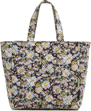 Vera Bradley Cotton Tote Lunch Box, Daisies White